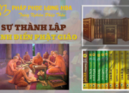 Sự thành lập Kinh Điển Phật Giáo