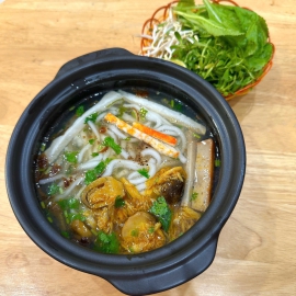 Bún Nấm Chay Thố Đá